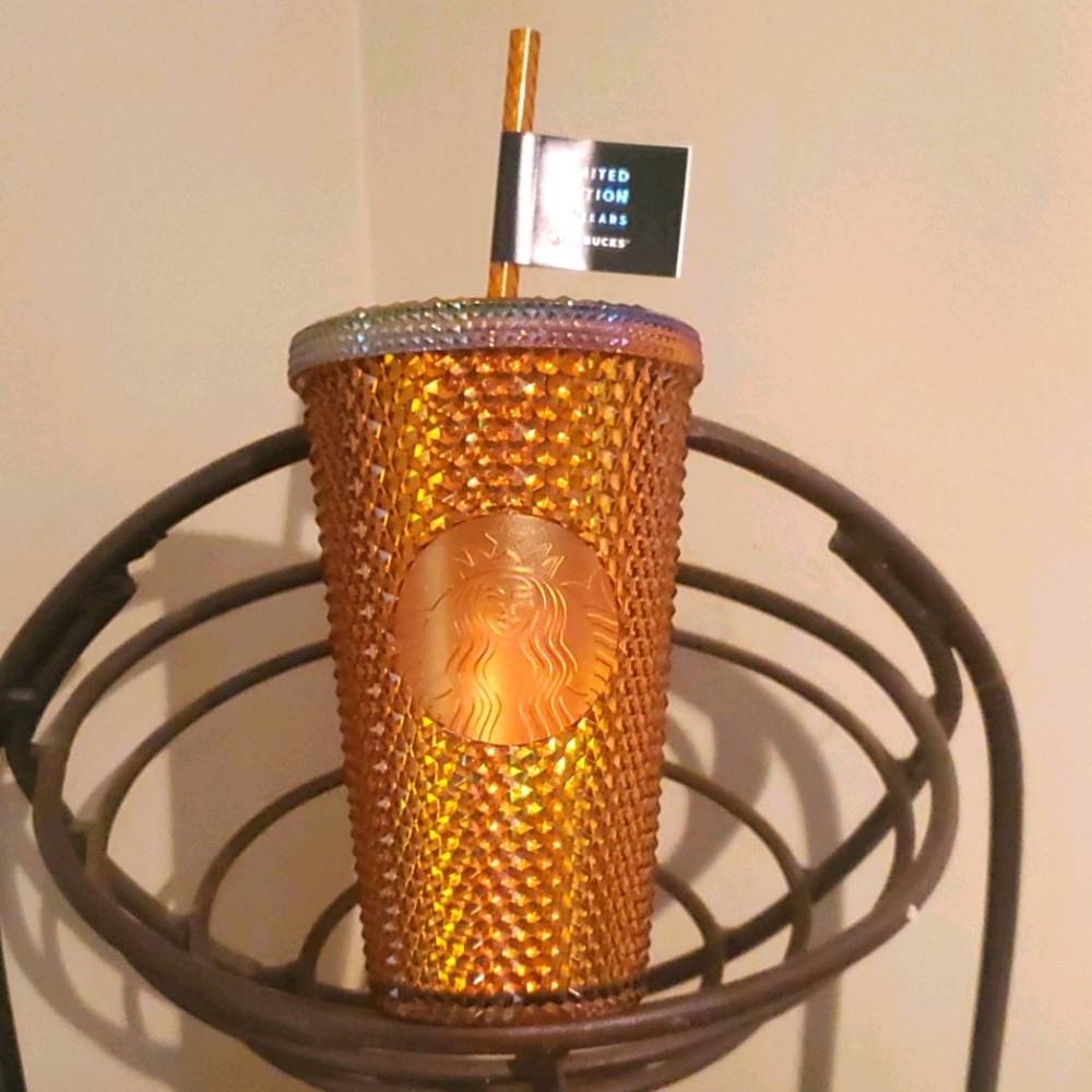 Starbucks 50th Anniversary Copper Bling Tumbler